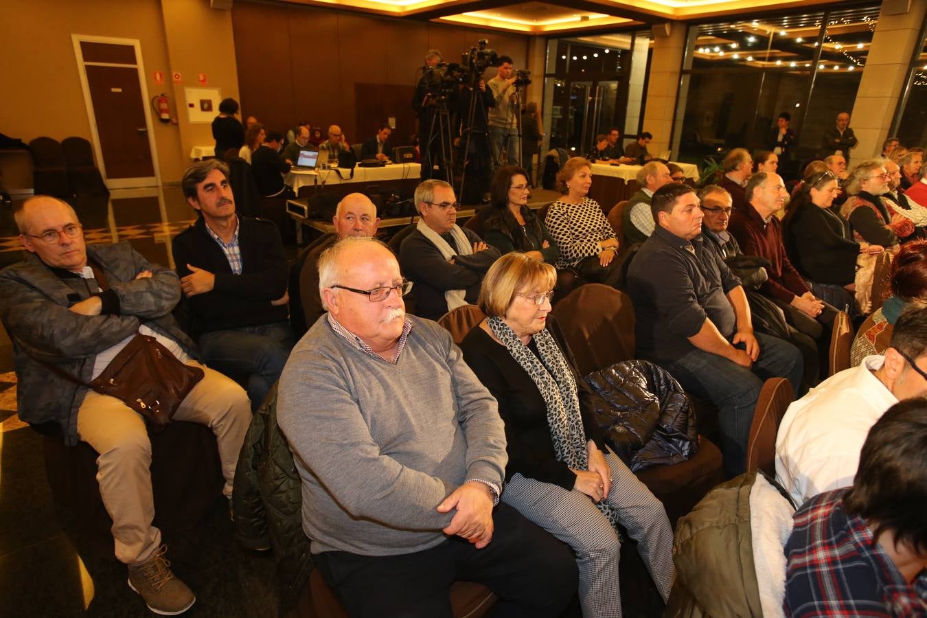 Ha presentado su candidatura a la Presidencia de La Rioja en un acto al que ha asistido la vicepresidenta del Gobierno central, Carmen Calvo
