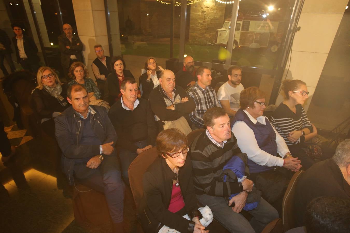 Ha presentado su candidatura a la Presidencia de La Rioja en un acto al que ha asistido la vicepresidenta del Gobierno central, Carmen Calvo