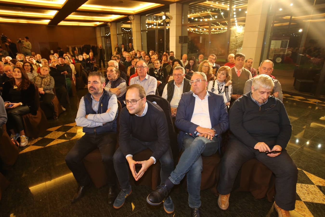 Ha presentado su candidatura a la Presidencia de La Rioja en un acto al que ha asistido la vicepresidenta del Gobierno central, Carmen Calvo