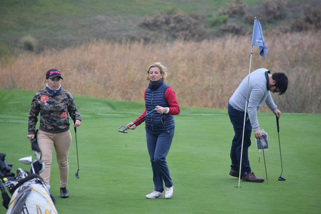 Imágenes de la final de la Liga de Golf y Vino de lomejordelvinoderioja.com.