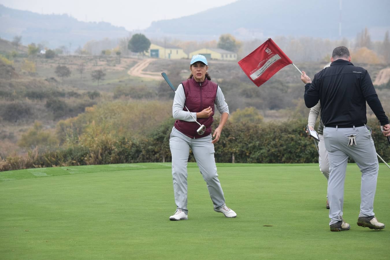 Imágenes de la final de la Liga de Golf y Vino de lomejordelvinoderioja.com.