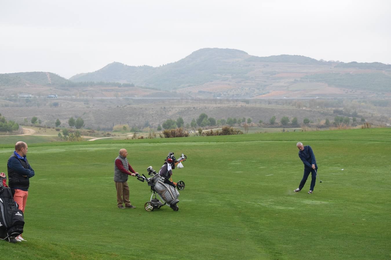 Imágenes de la final de la Liga de Golf y Vino de lomejordelvinoderioja.com.