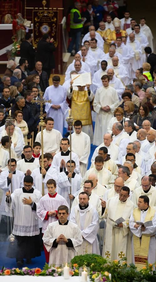 Fervor y fe en la misa de E untes.