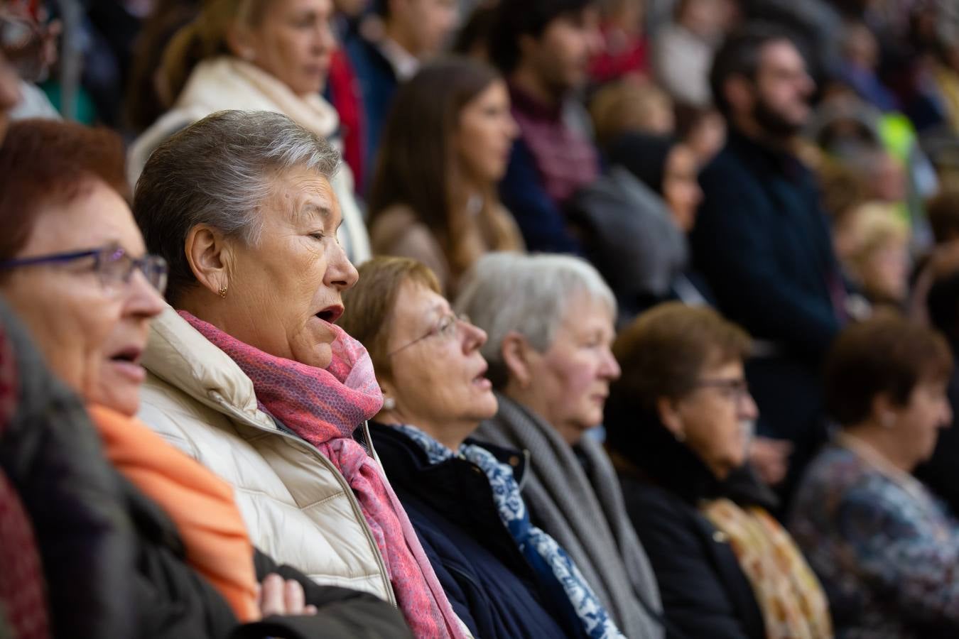 Fervor y fe en la misa de E untes.