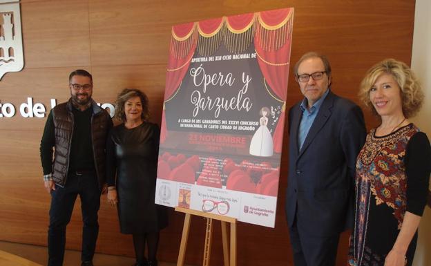 Presentación de la gala solidaria. 