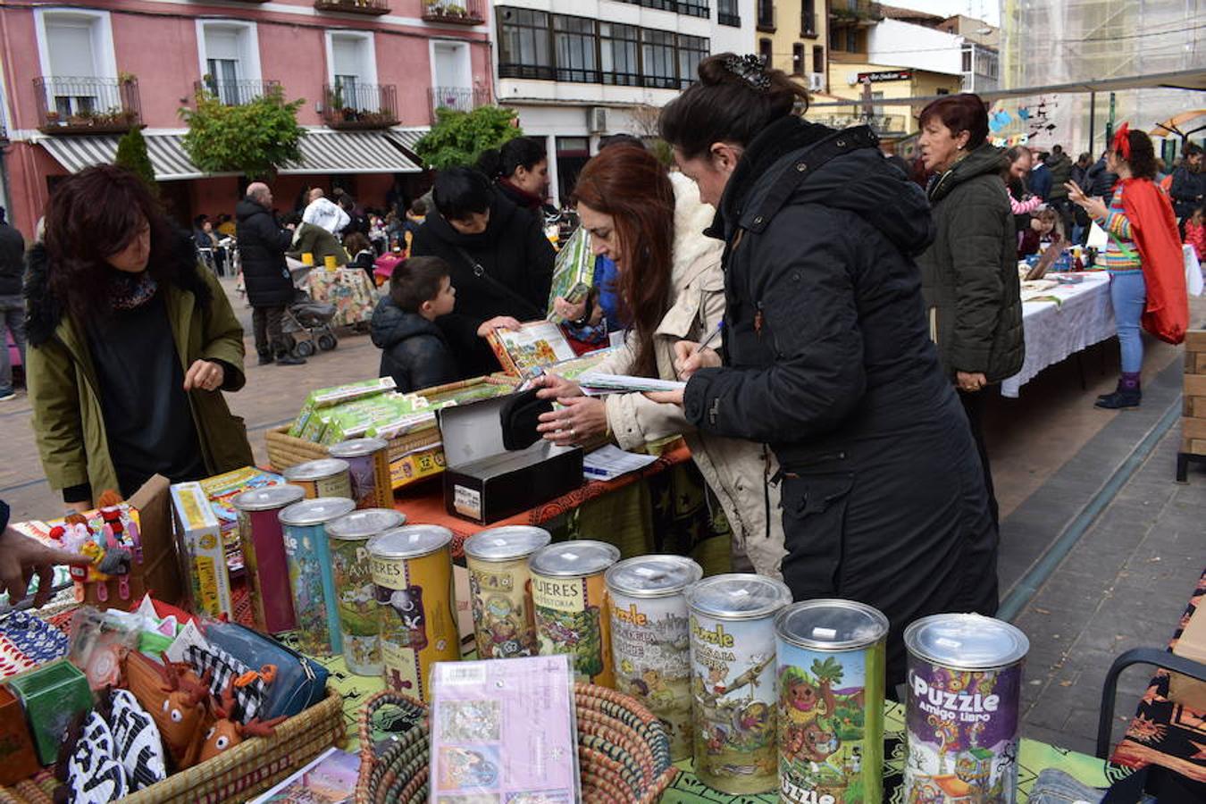 Nalda fomenta el desarrollo de la creatividad entre los peques con la celebración de la iniciativa 'Tela de cuentos' que organizaron la asociación El Colletero y PANAL.