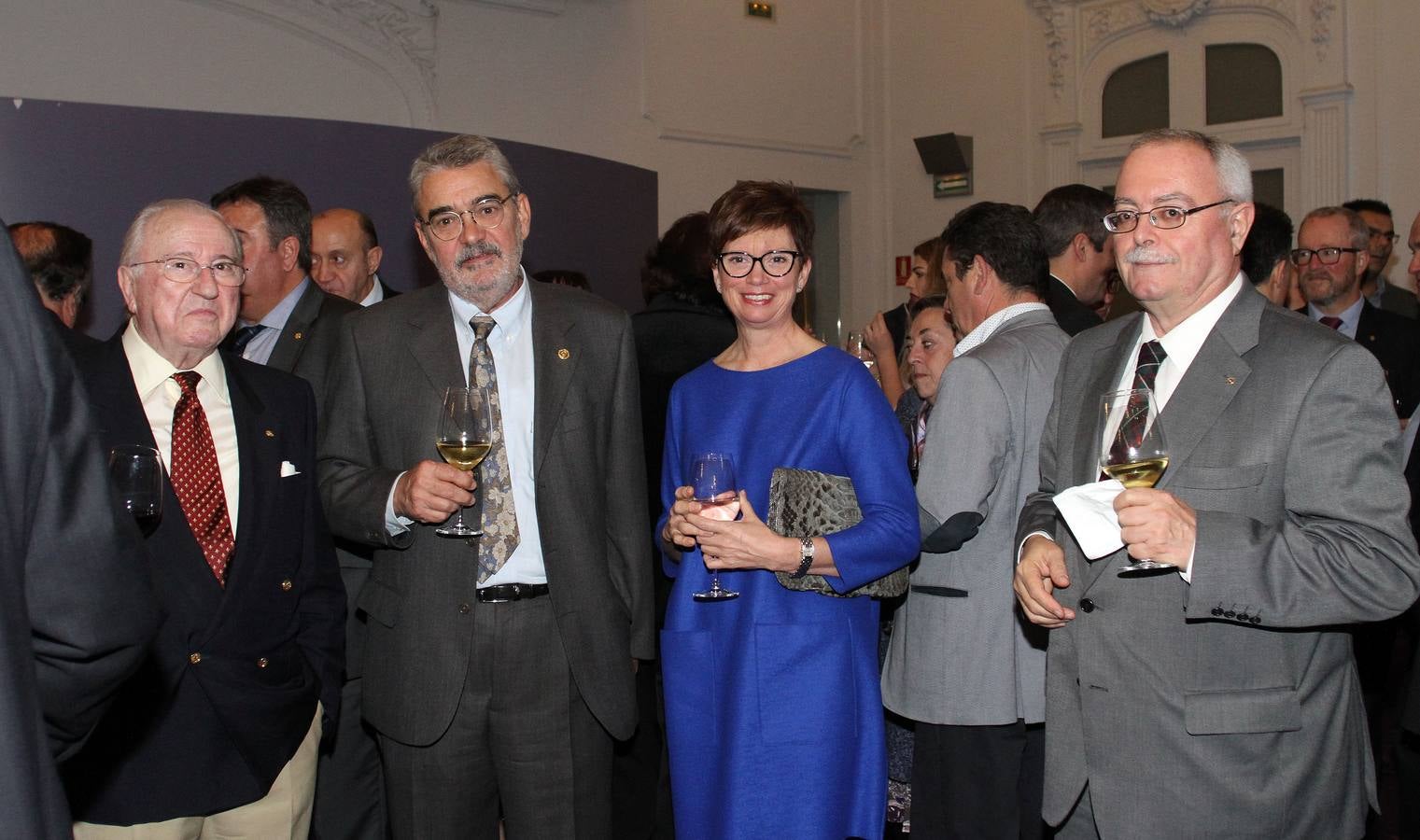 Los rotarios celebran en Logroño el aniversario de la entidad benéfica