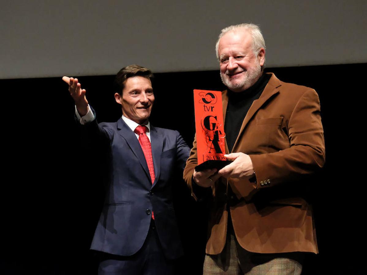 TVR celebró ayer su 20 aniversario en una grala que premió a Echanove, reyero y Carmona