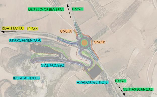 Fassa Bortolo avanza en las obras de acceso a su futura plantade yeso en Ventas Blancas