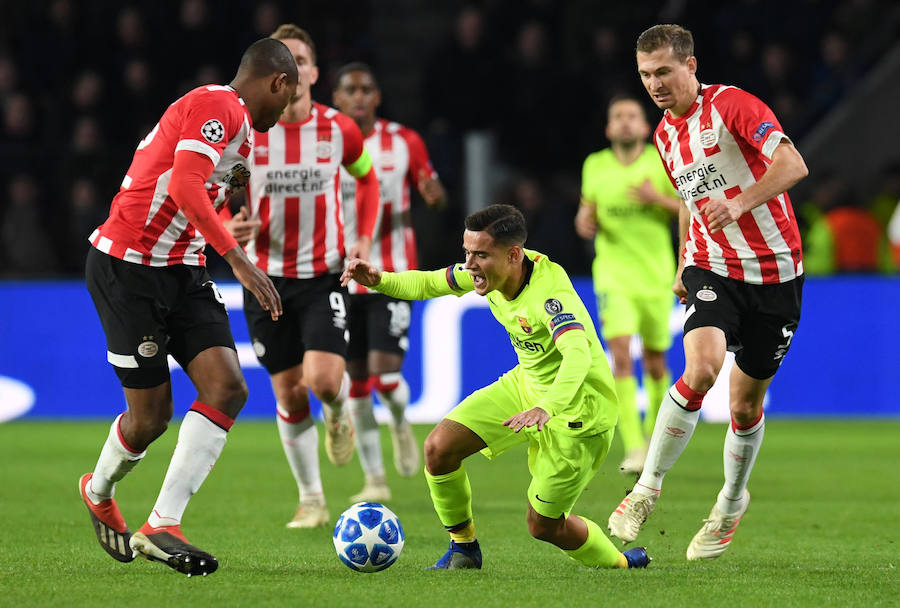 Fotos: Las mejores imágenes del PSV-Barcelona