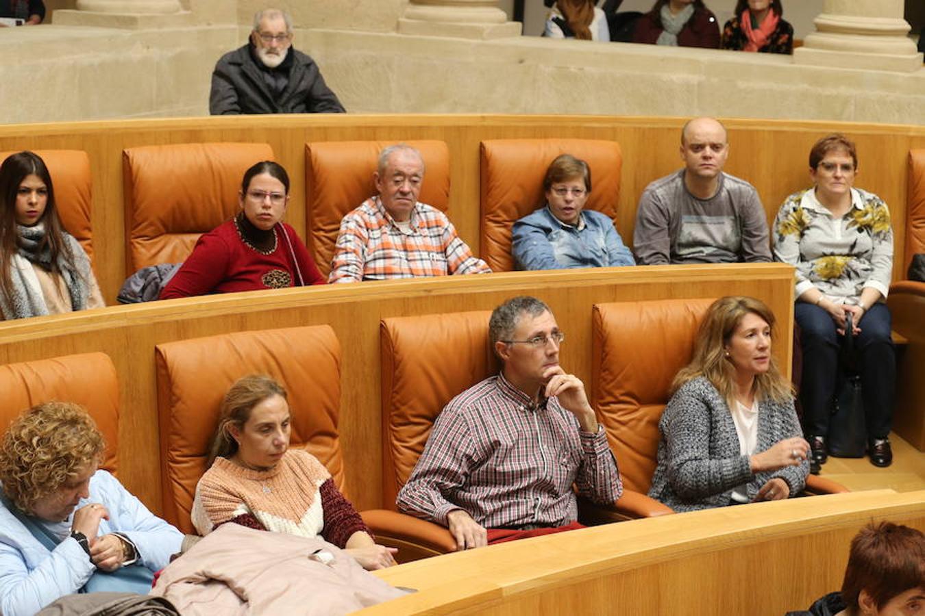 El Parlamento de La Rioja ha acogido el acto conmemorativo del Día Europeo e Internacional de las Personas con Discapacidad, organizado por el Comité Español de Representantes de Personas con Discapacidad (CERMI) en La Rioja. Parlamento.