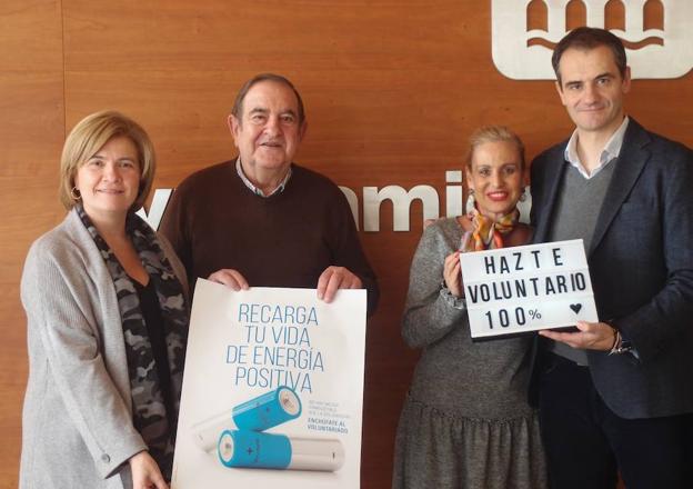 Presentación de la campaña sobre voluntariado.