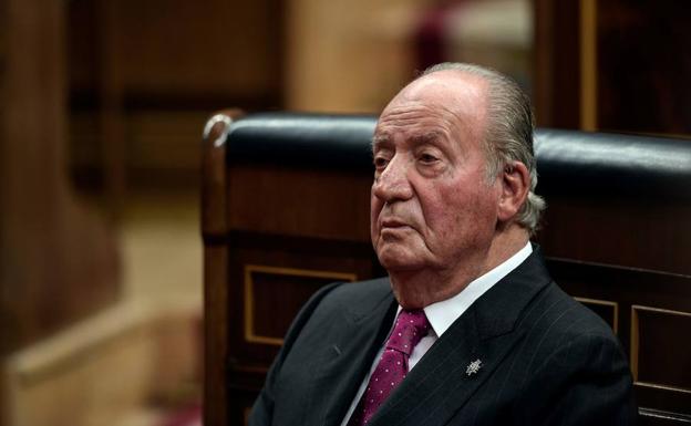 El Rey emérito Juan Carlos.