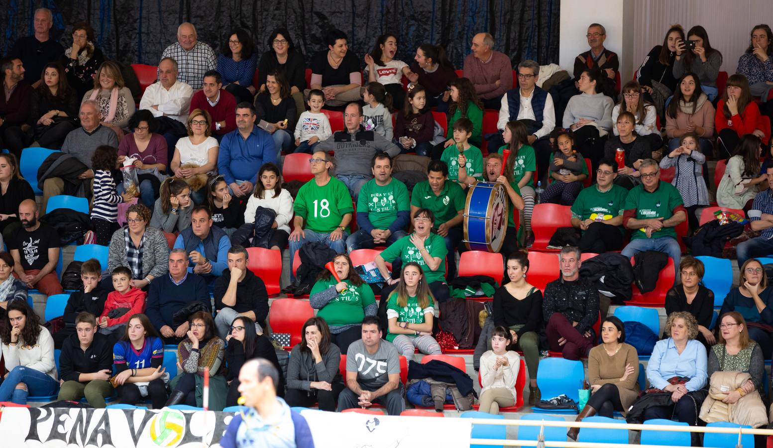 Las logroñesas vencen al OSACC Haro Rioja Voley con un 3-0 liderado por la capitana Dani y que les afianza en el liderato de la Liga Iberdrola