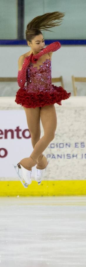 Lobete acogió ayer la primera jornada del Nacional de Patinaje Artísitico y Sincronizado.