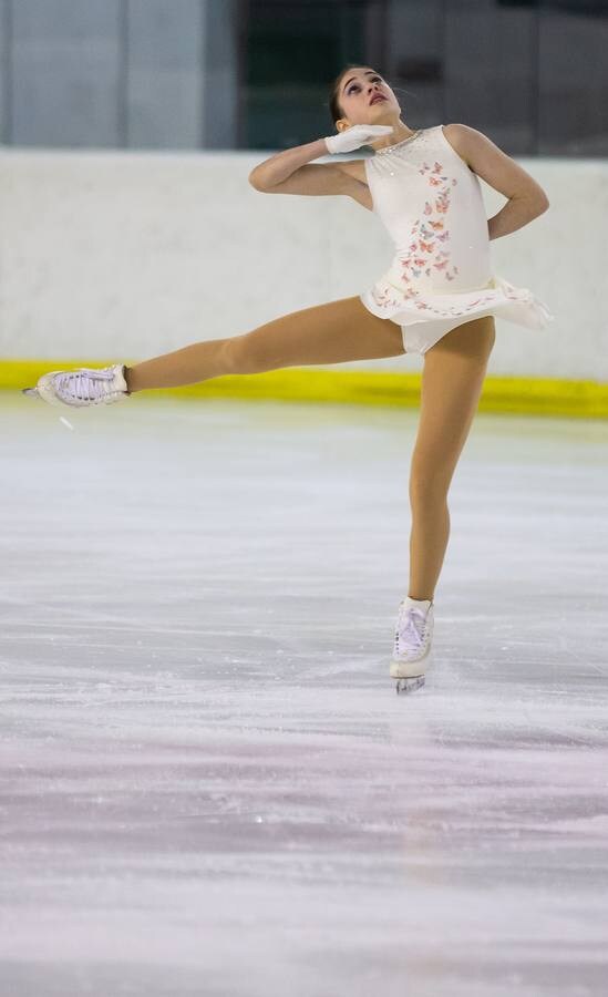 Lobete acogió ayer la primera jornada del Nacional de Patinaje Artísitico y Sincronizado.