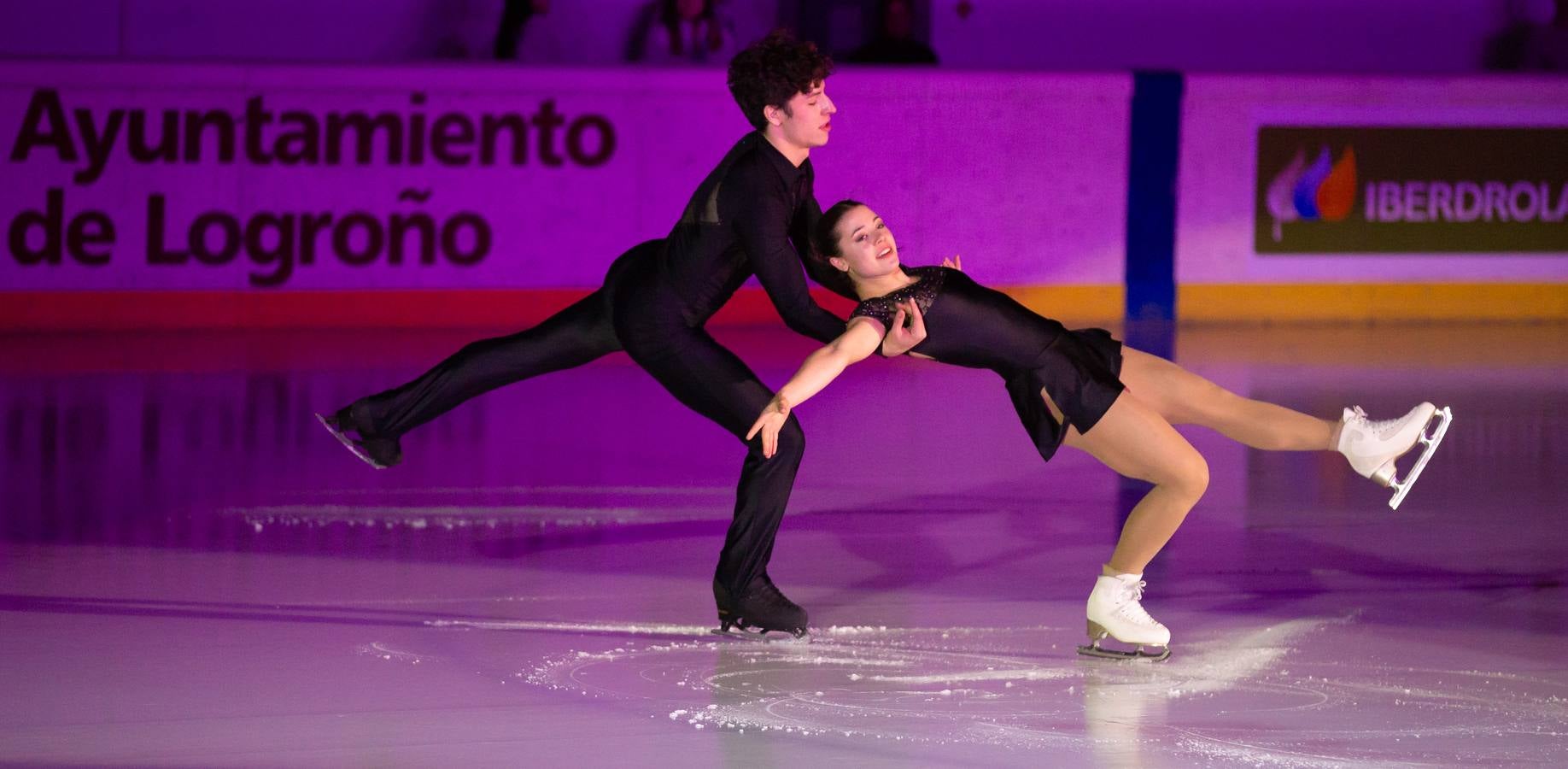 El patinador madrileño llenó Lobete para su exhibición de despedida.