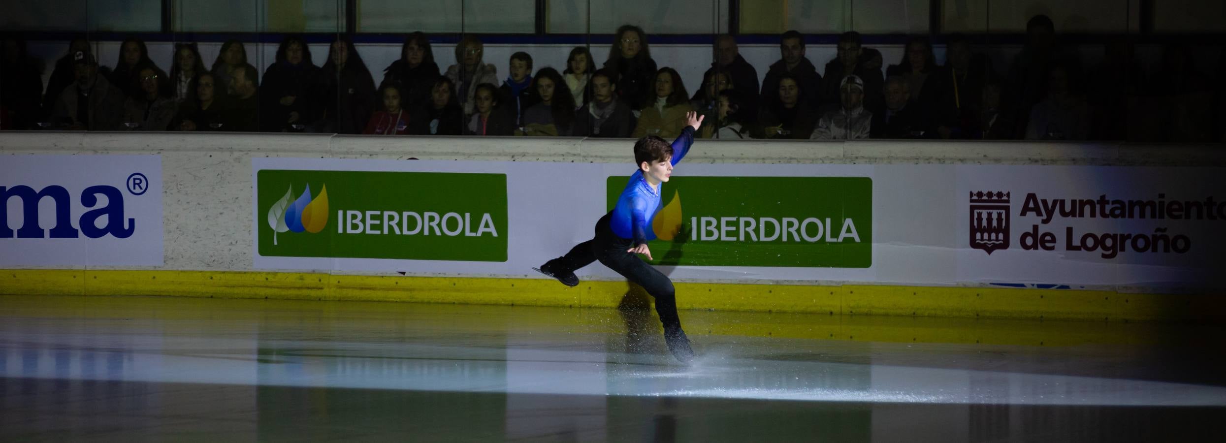 El patinador madrileño llenó Lobete para su exhibición de despedida.