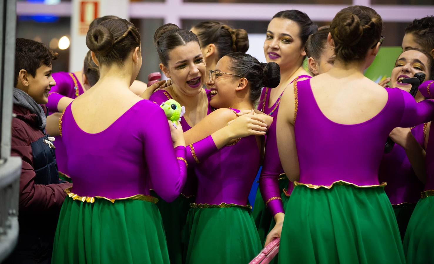 El patinador madrileño llenó Lobete para su exhibición de despedida.