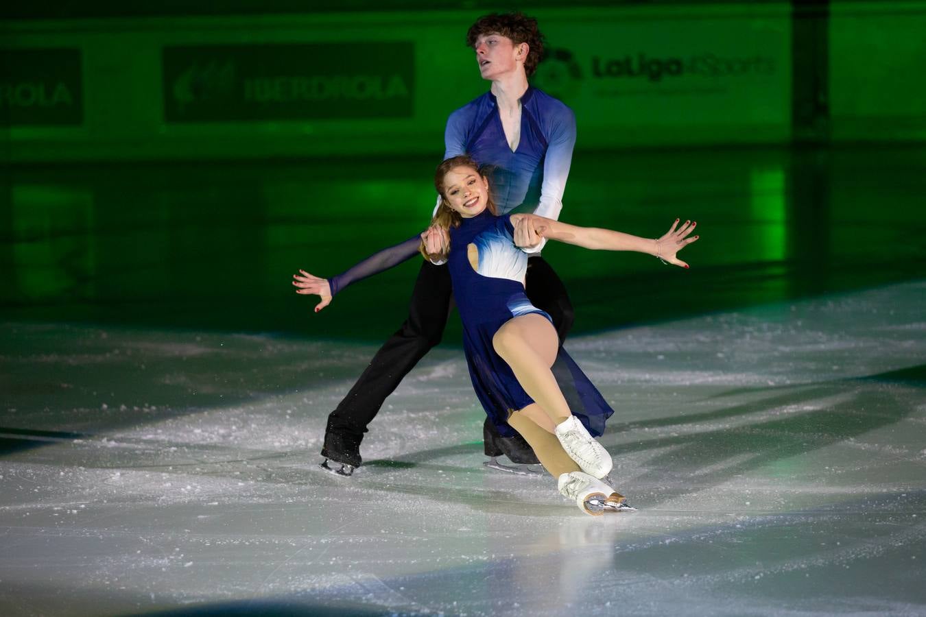 El patinador madrileño llenó Lobete para su exhibición de despedida.