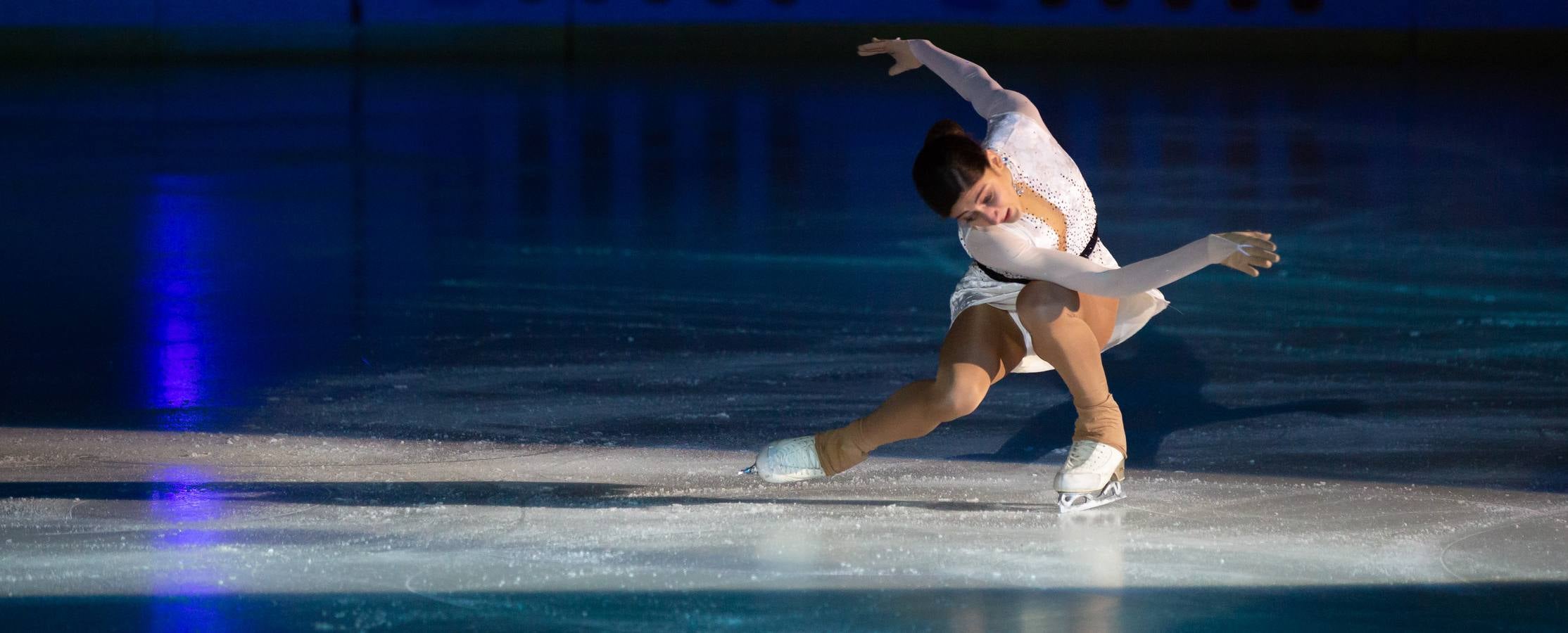 El patinador madrileño llenó Lobete para su exhibición de despedida.