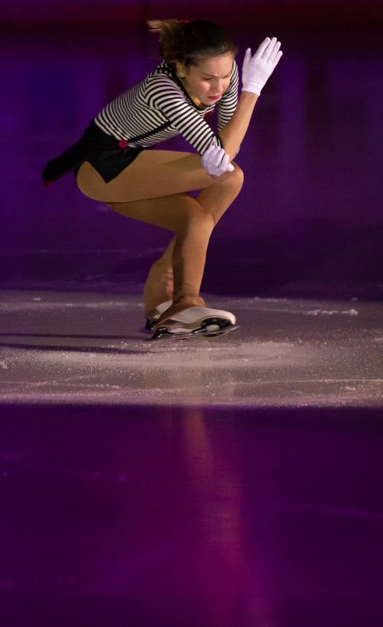 El patinador madrileño llenó Lobete para su exhibición de despedida.