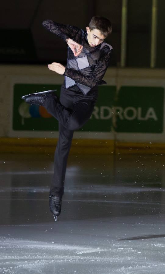 El patinador madrileño llenó Lobete para su exhibición de despedida.