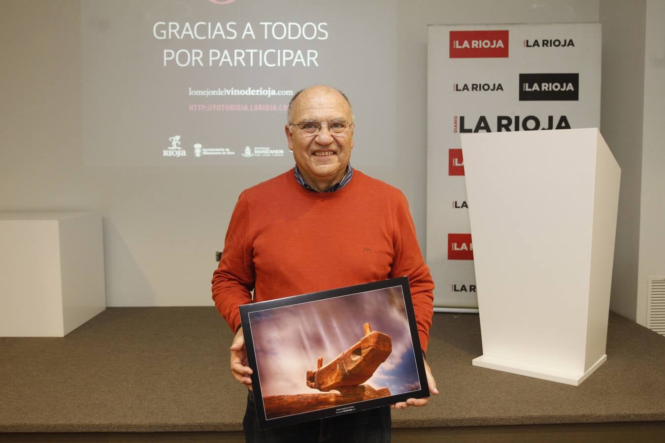 Los ganadores de la octava edición del Rally recibieron sus premios y disfrutaron de un vino de Rioja entre amigos..