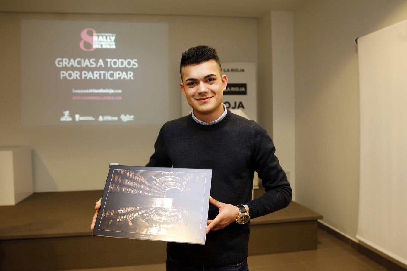 Los ganadores de la octava edición del Rally recibieron sus premios y disfrutaron de un vino de Rioja entre amigos..