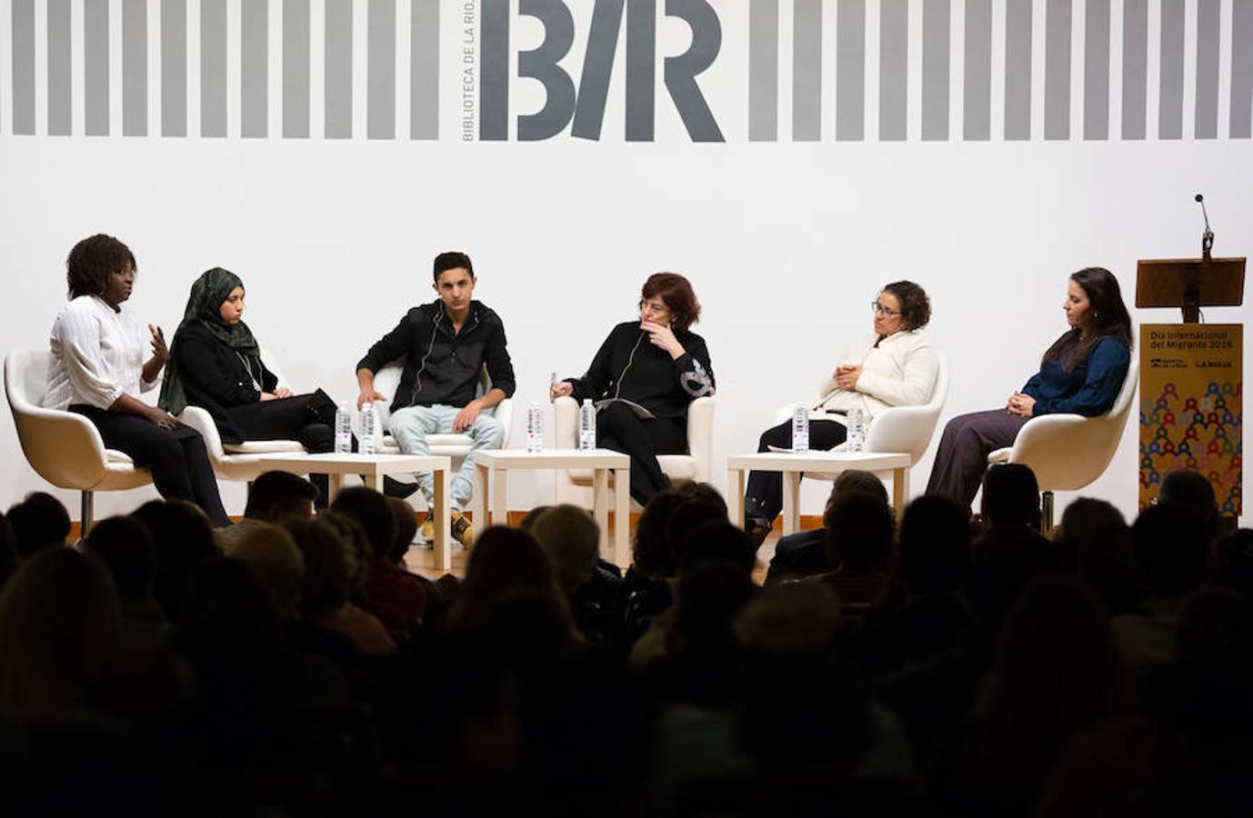 La Biblioteca de La Rioja acogió una jornada de sensibilización con motivo del Día Internacional del Migrante