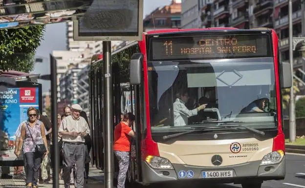 El transporte urbano de Logroño sufrirá cambios en Navidad