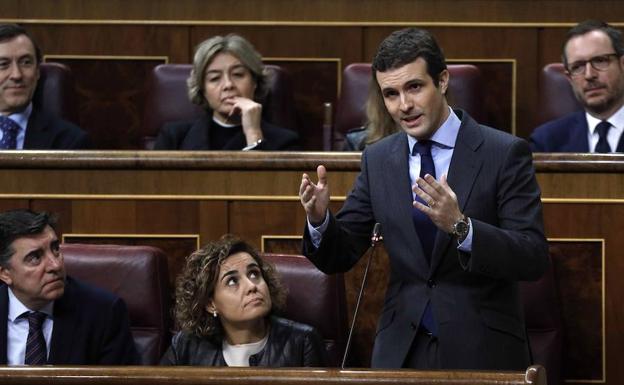 Pablo Casado, presidente del PP.