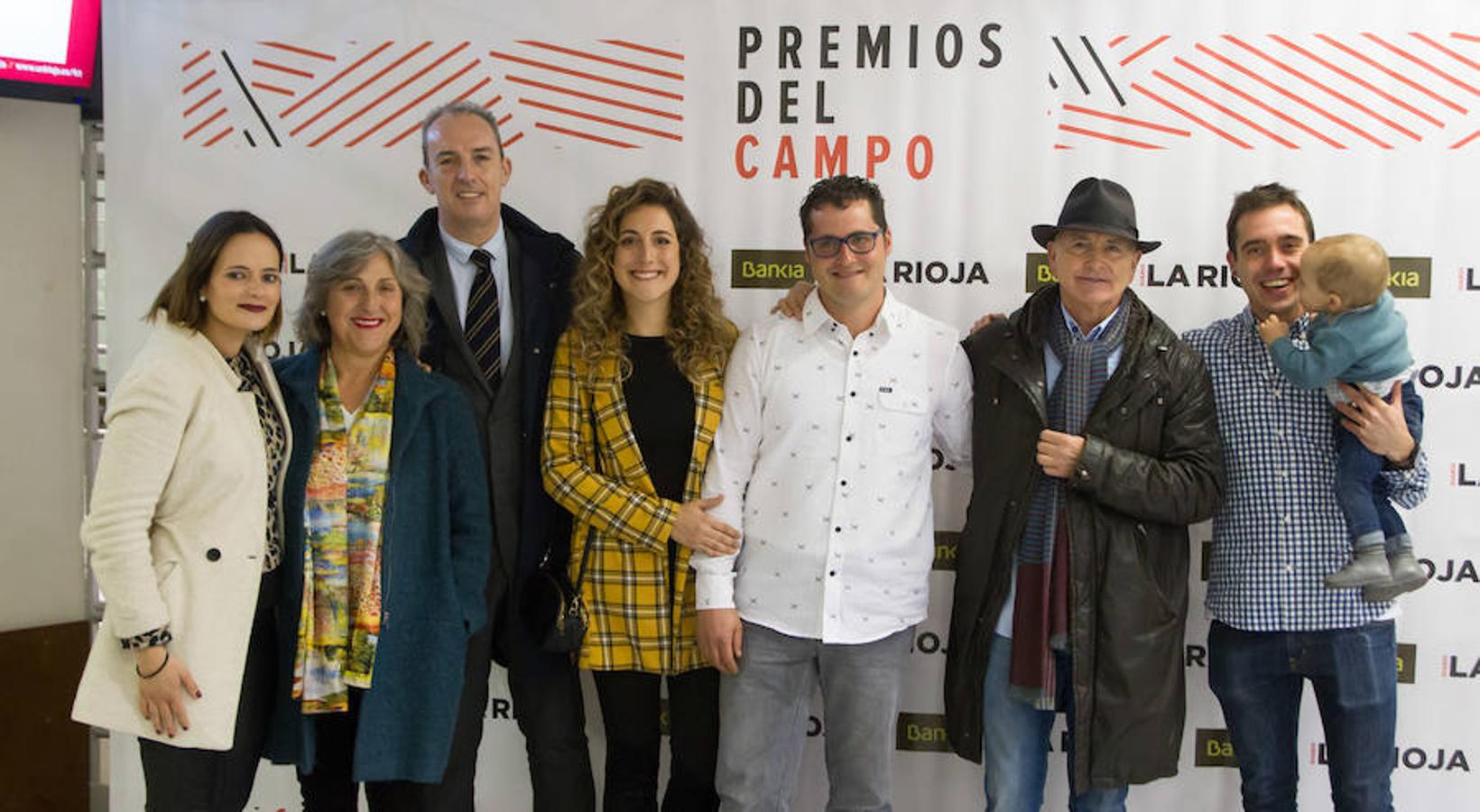 La segunda edición de los Premios del Campo pone en valor a los referentes de nuestra tierra con Leticia Zorzano, la Cooperativa Garu, la Huerta de Rizos, Huevocón, Luis Alberto Lecea, José Ángel Alegría y Aceite de La Rioja merecedores de los premios 2018.