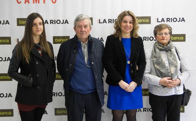 Isabel Zorzano, Acacio Zorzano, Leticia Zorzano y María Isabel Castroviejo.