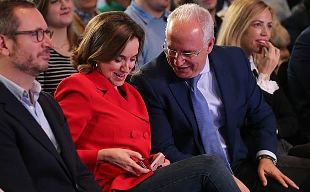 Imagen. Buena sintonía entre Gamarra y Ceniceros.