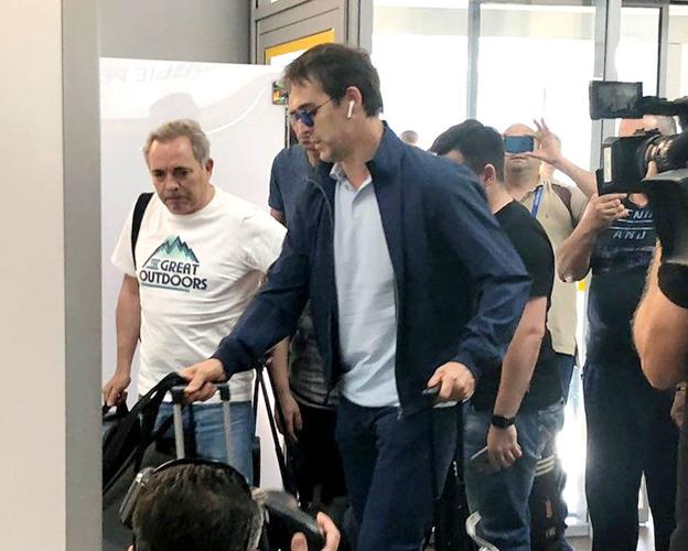 Lopetegui, regresando a Madrid el pasado 13 de junio tras su destitución como seleccionador. 