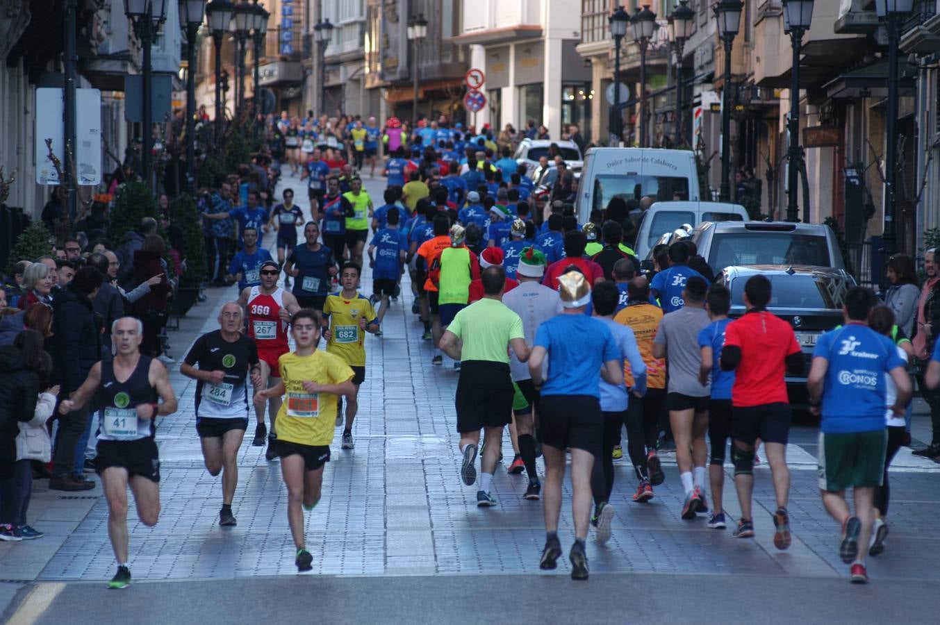 Las imágenes de la prueba calagurritana de Nochevieja