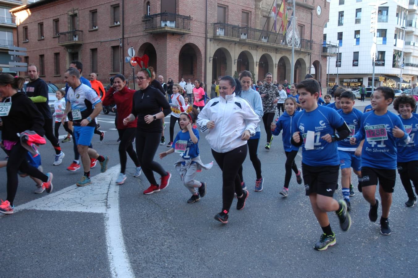 Las imágenes de la prueba calagurritana de Nochevieja