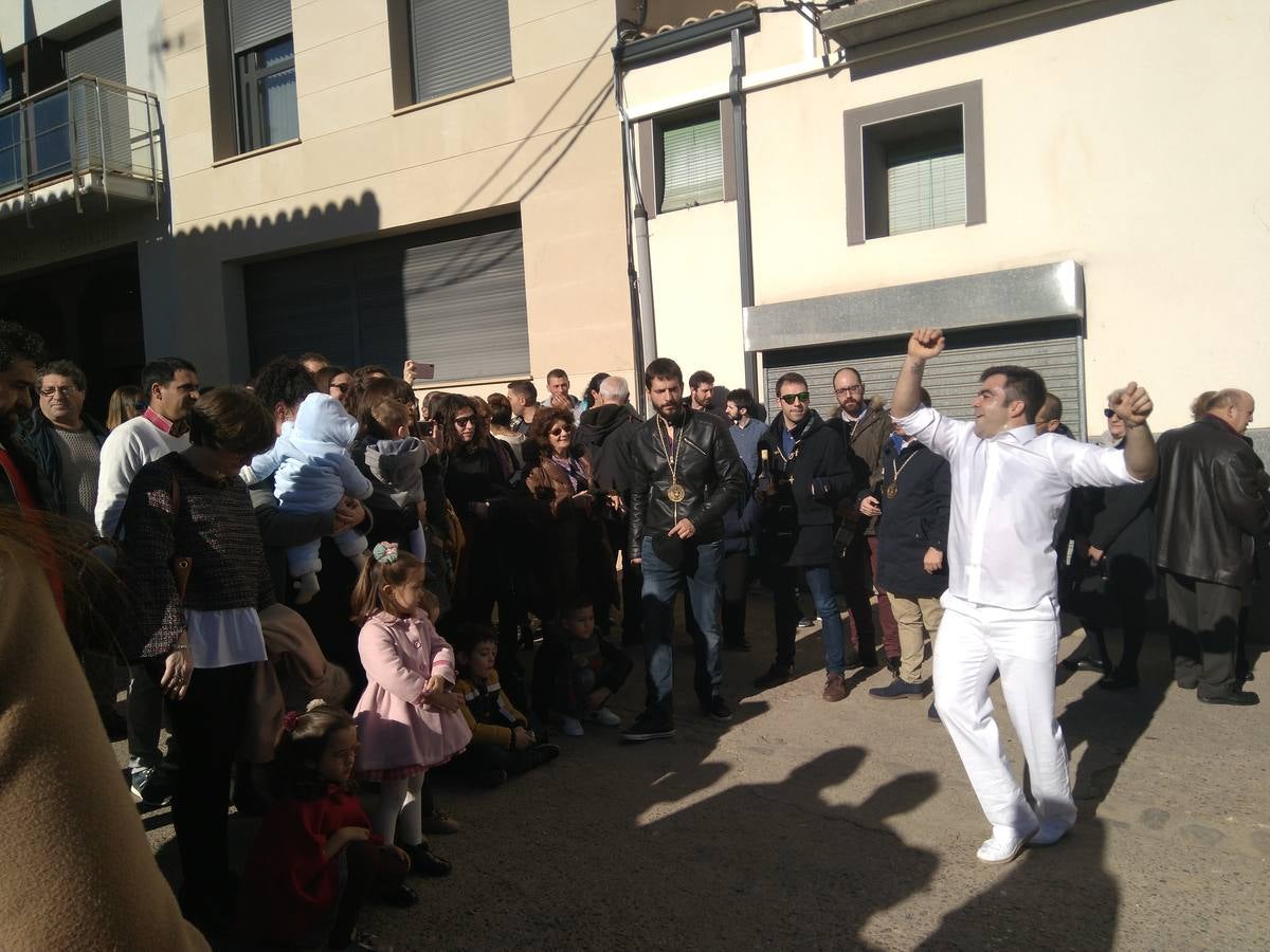 Baile a cargo del mayordomo de los Hermanos del Niños, Gonzalo Pérez Jiménez.