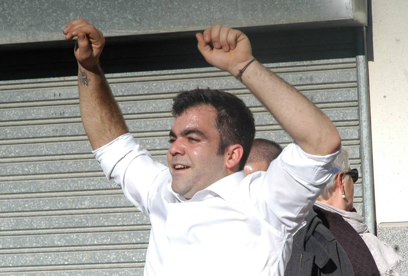 Baile a cargo del mayordomo de los Hermanos del Niños, Gonzalo Pérez Jiménez.