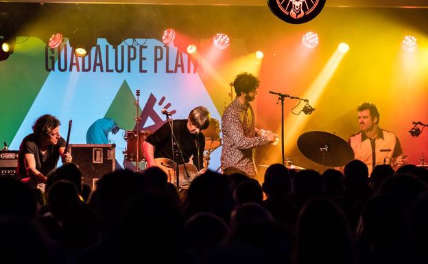 Guadalupe Plata cerró los conciertos de anoche de Franco-Españolas.