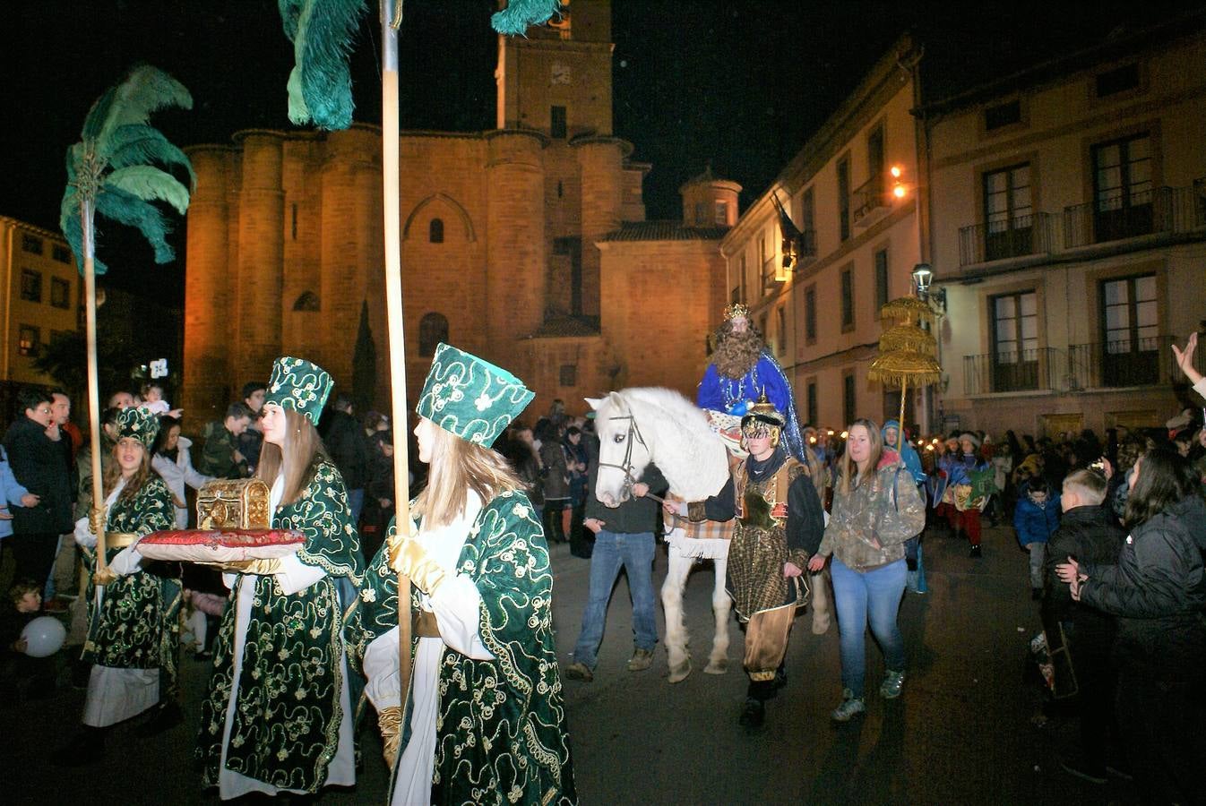 Fotos: Los Reyes Magos, en Nájera