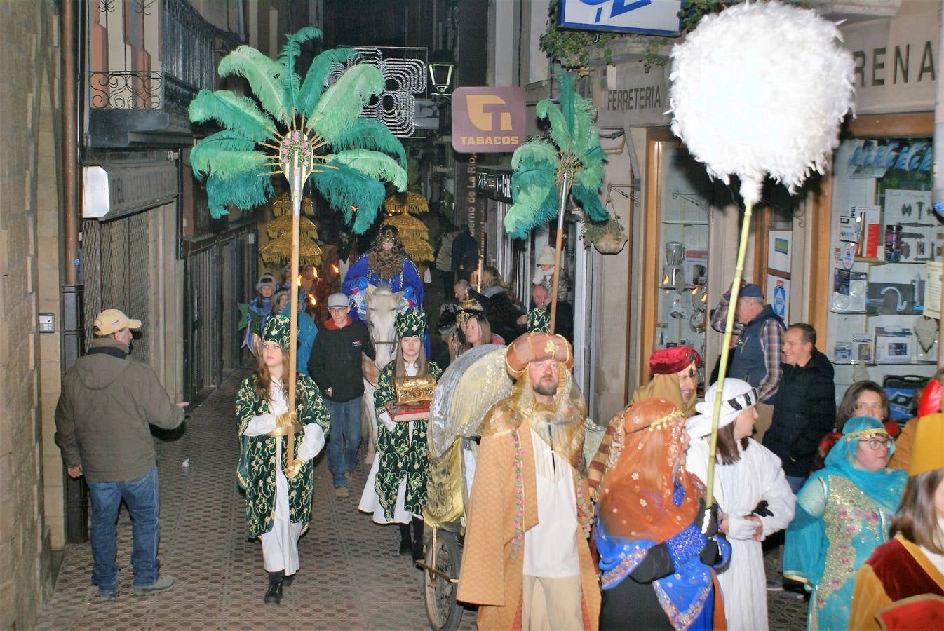 Fotos: Los Reyes Magos, en Nájera