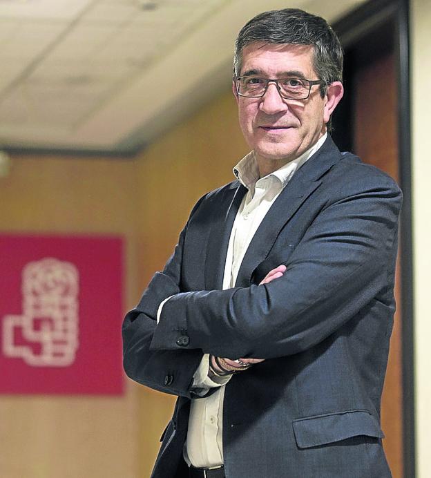 El socialista Patxi López. :: A. mingueza