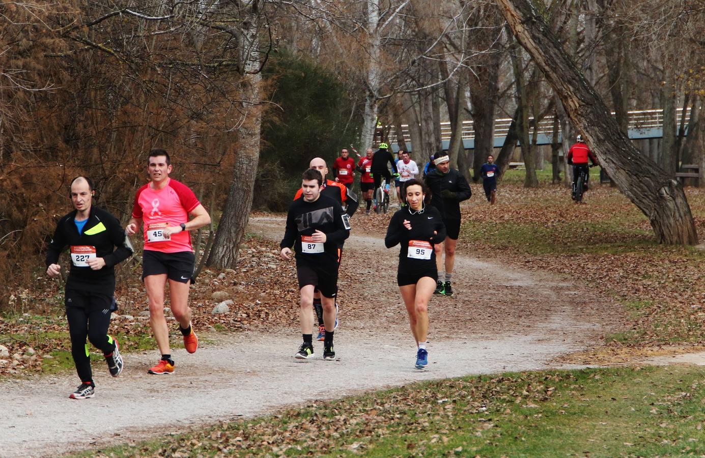 326 inscritos en la primera prueba del VI Circuito de Logroño, con victorias de Nacho García Ramón y Sandra Martínez.