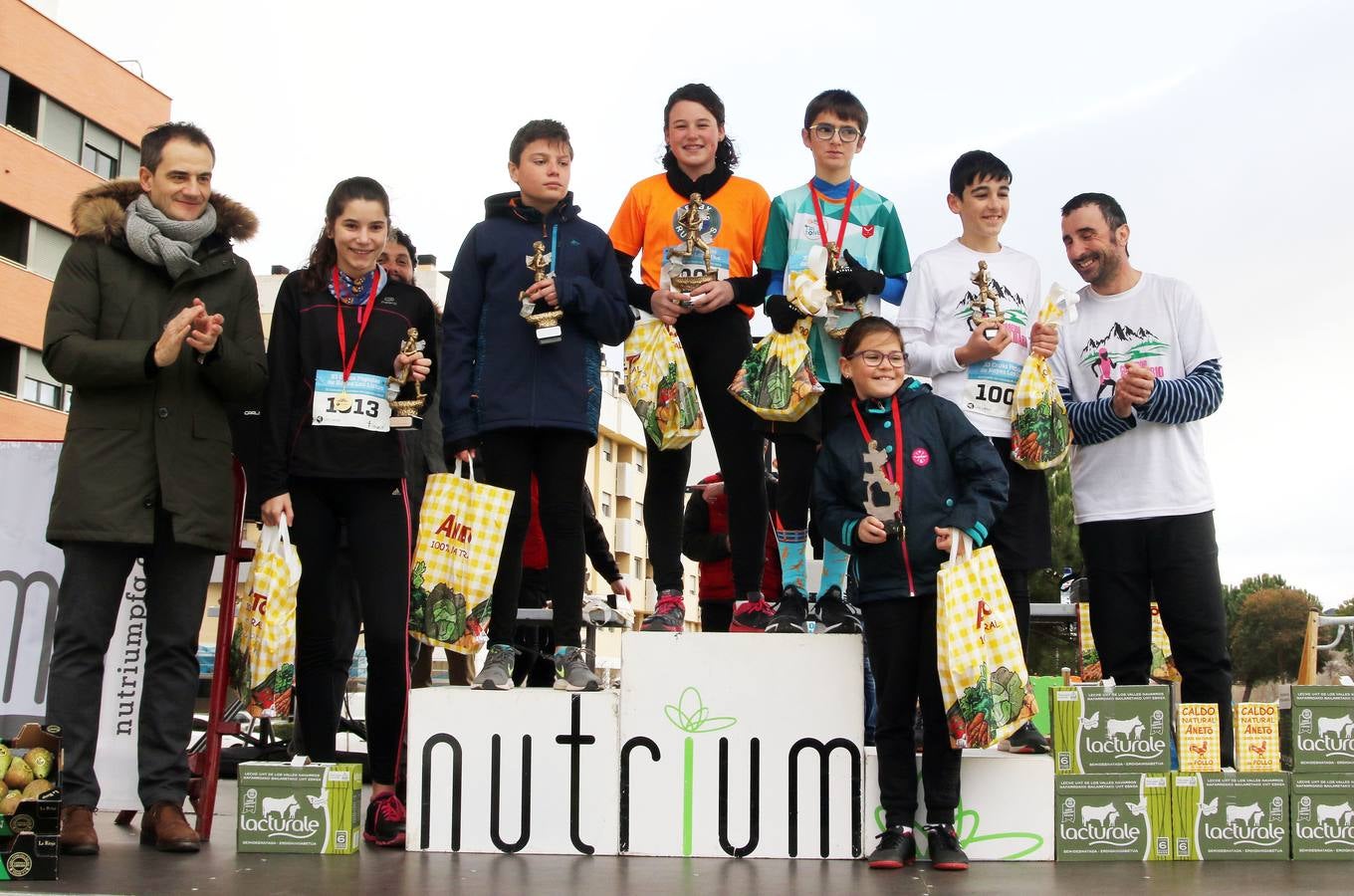 326 inscritos en la primera prueba del VI Circuito de Logroño, con victorias de Nacho García Ramón y Sandra Martínez.