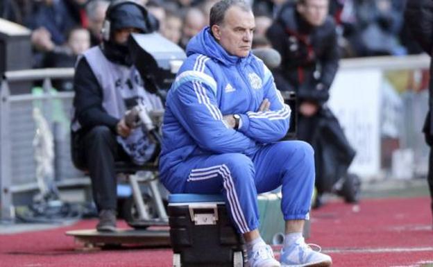 Marcelo Bielsa, durante su etapa de entrenador del Marsella. 