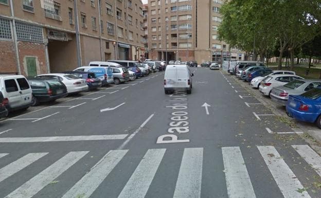Dos mujeres y un hombre heridos en tres atropellos en una mañana en Logroño