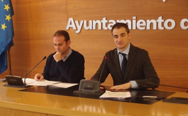 Miguel Sainz e Iglesias, en la rueda de prensa.