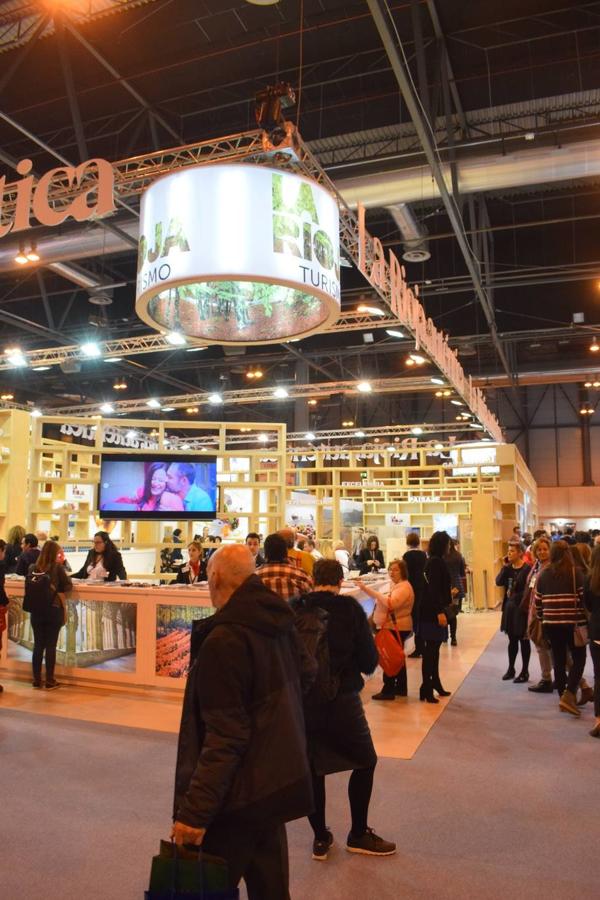 Las imágenes de la presencia riojana en Fitur 2019